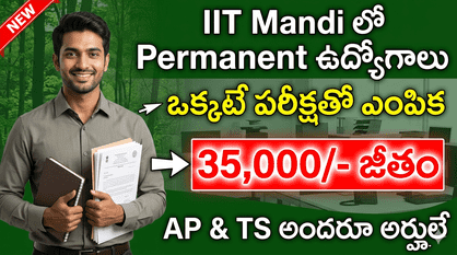 IIT Mandi Recruitment 2026 for Junior Assistant Jobs.